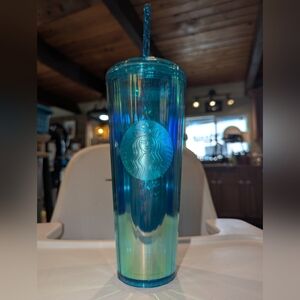 *PRICED TO SELL* Starbucks Shimmering Tumbler with Dome Lid 24oz